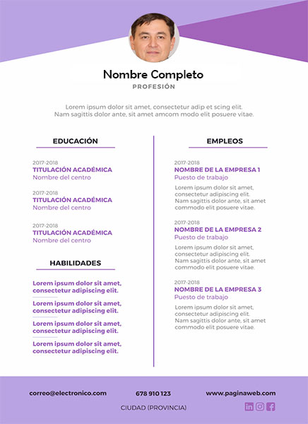 plantilla currículum cajero de banco